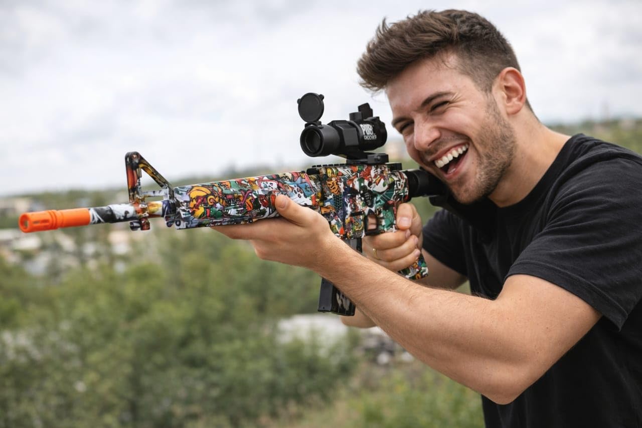 E+ASSAULT RIFLE M4 ULTRA-LONG FIRING RANGE