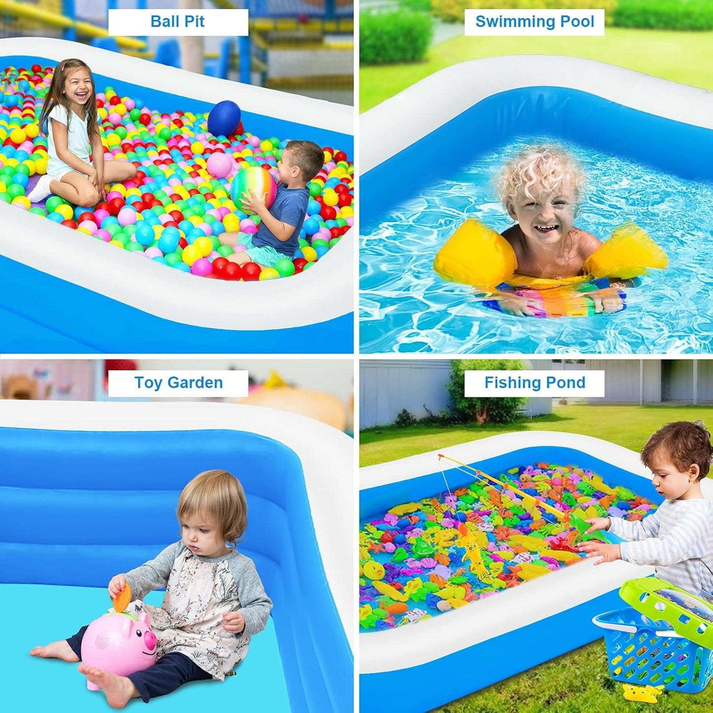 E+ Inflatable Swimming Pool