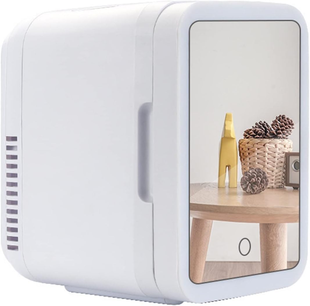 E+ Mini Fridge 4L Multifunction Food Portable Cooling for Home Dorm Room Office White