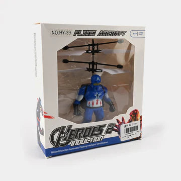 E+ Captain America Flying Aircraft Toy