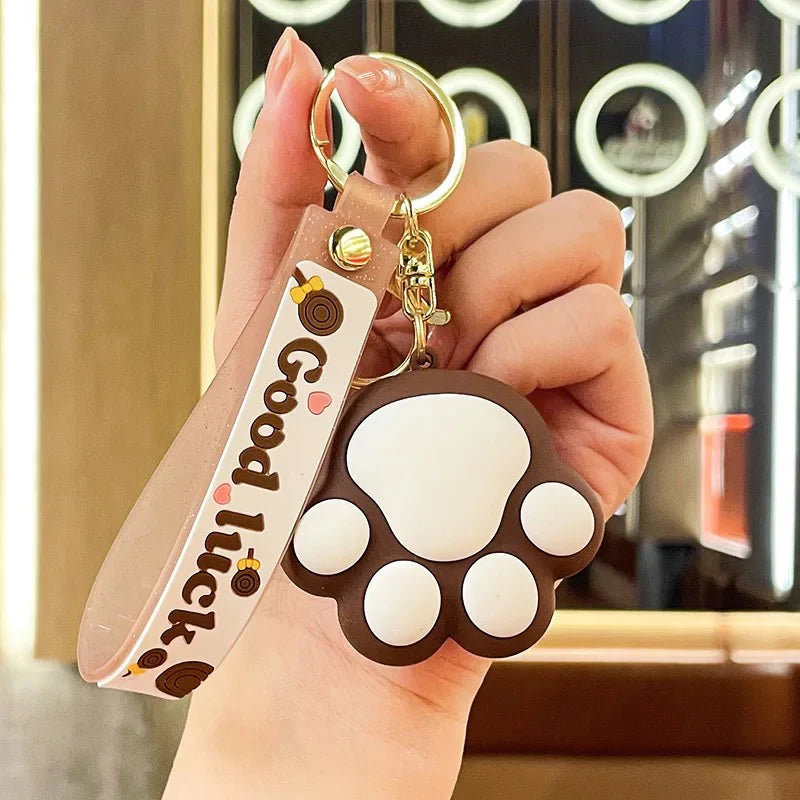 E+ Lucky Day - 3D Paw Keychain
