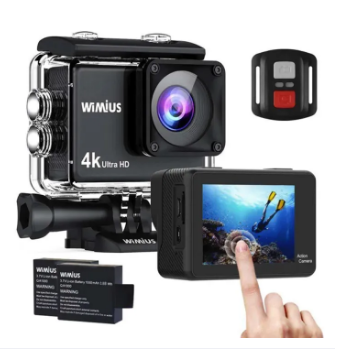 E+ ACTION CAMERA 4K ULTRA HD