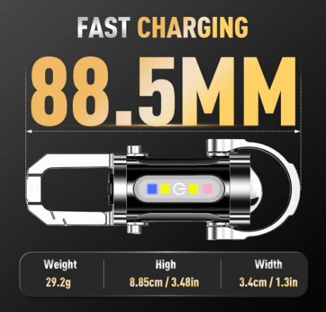 E+ KEYCHAIN FLASHLIGHT