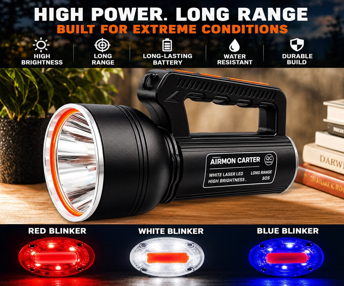 E+WHITE LASER LED TORCH