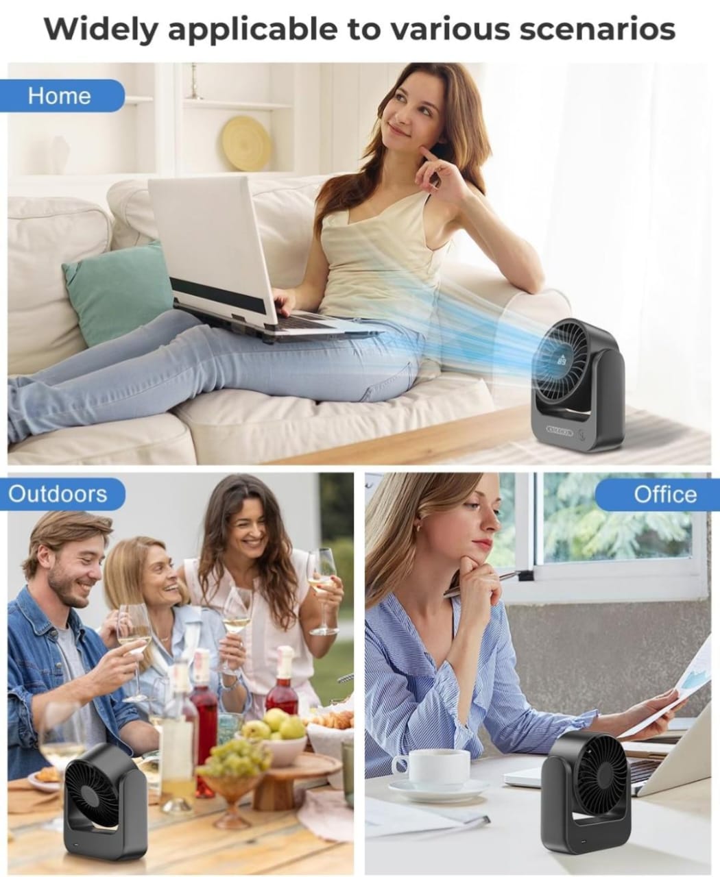 E+ Mini hanging waist fan