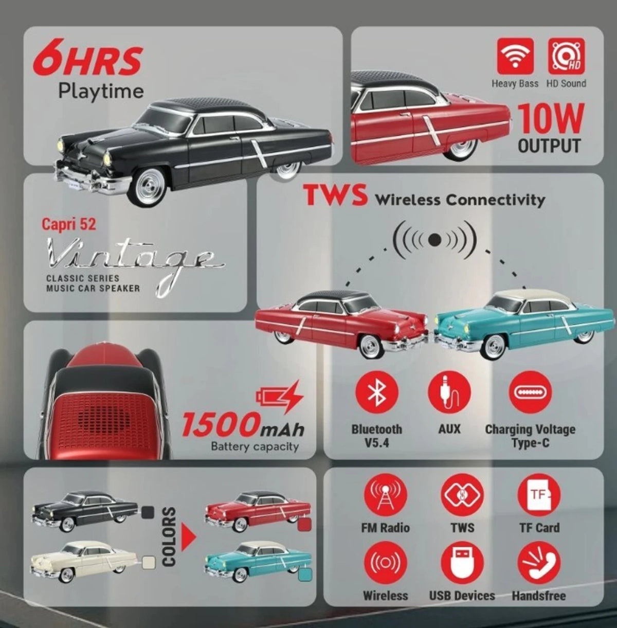E+WS-1957 DIECAST SPEAKER
