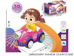 E+ GIRL STUNT CAR FOR KIDS