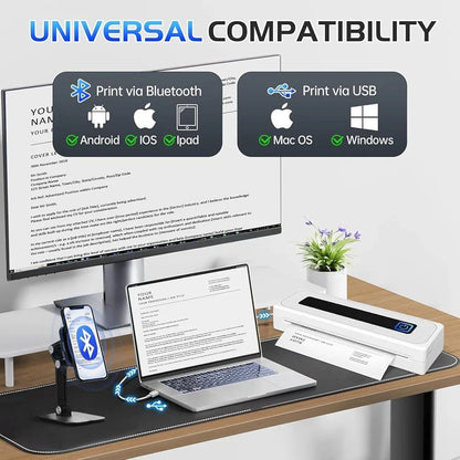 E+ Wireless thermal Portable Printer