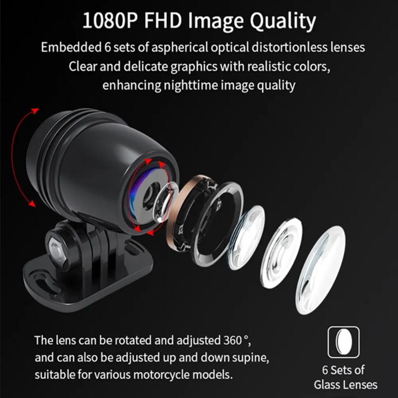 E+ MOTORCYCLE RECORDER FULL HD 1080 CAMERA
