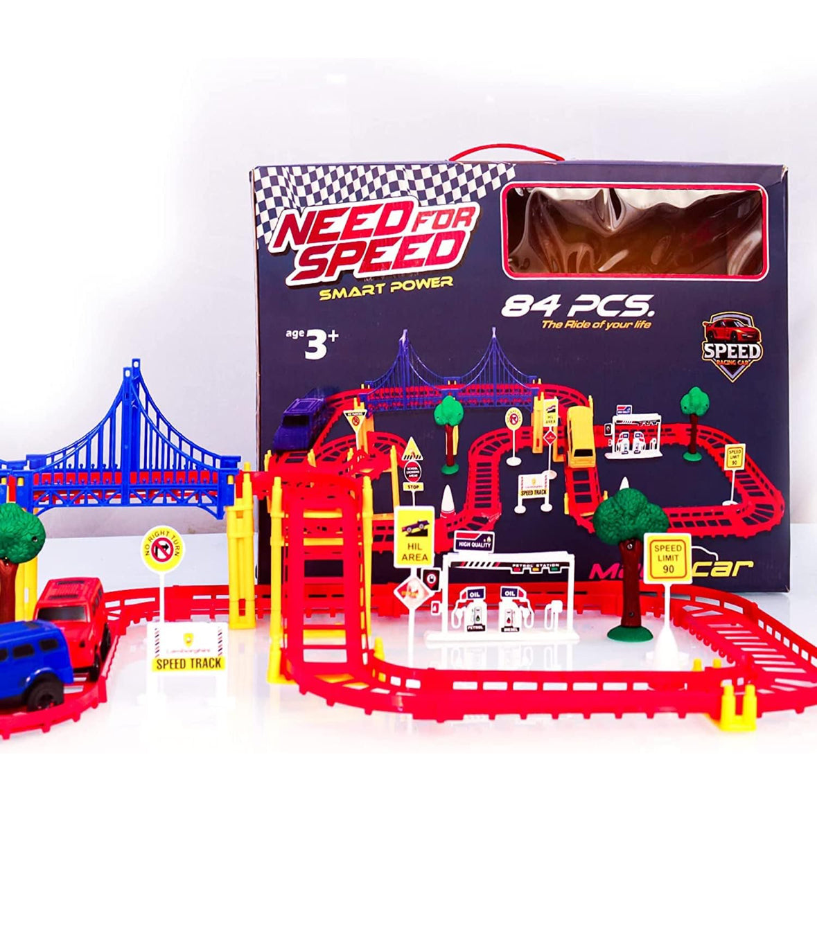 E+ Need for speed track with signal