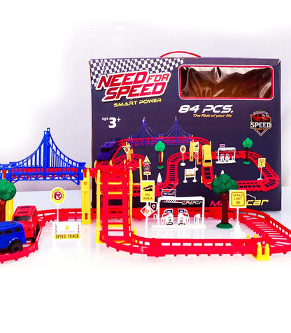 E+ Need for speed track with signal
