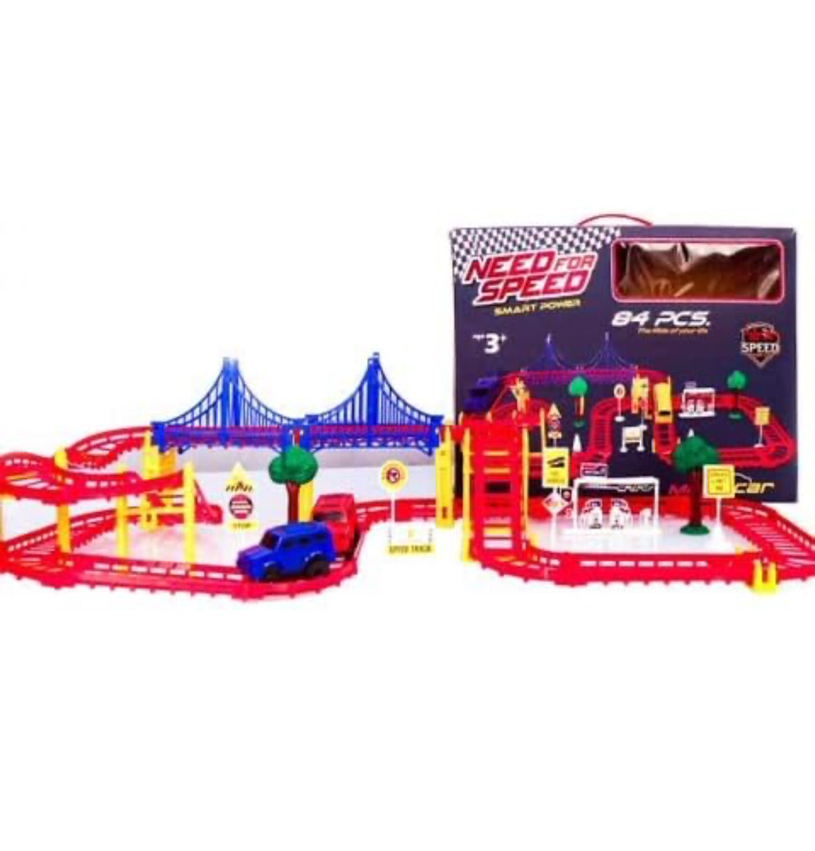 E+ Need for speed track with signal