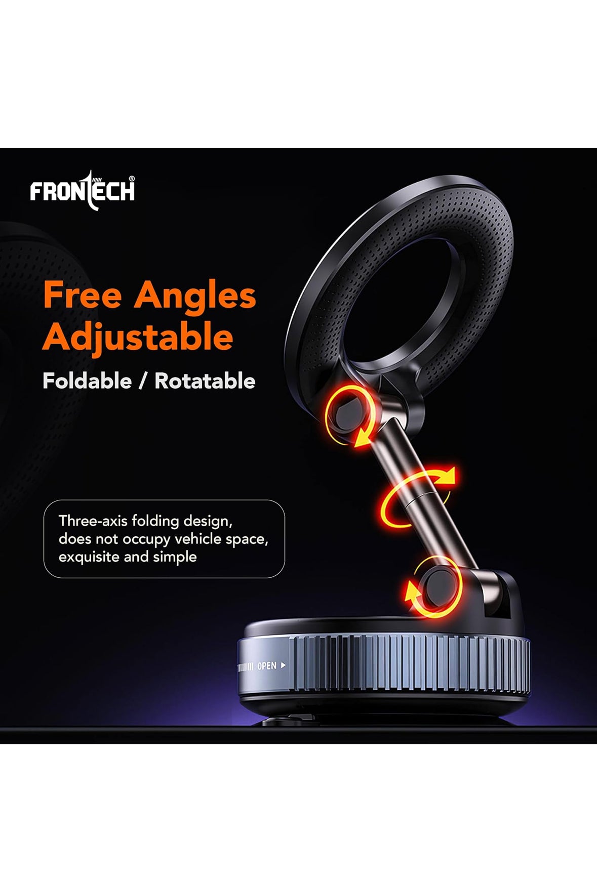 E+ Magnetic Phone Stand wireless charger