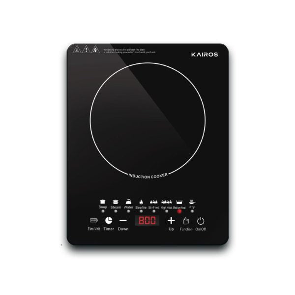E+ InstaCook 2200 W Glass Top Induction Cooktop