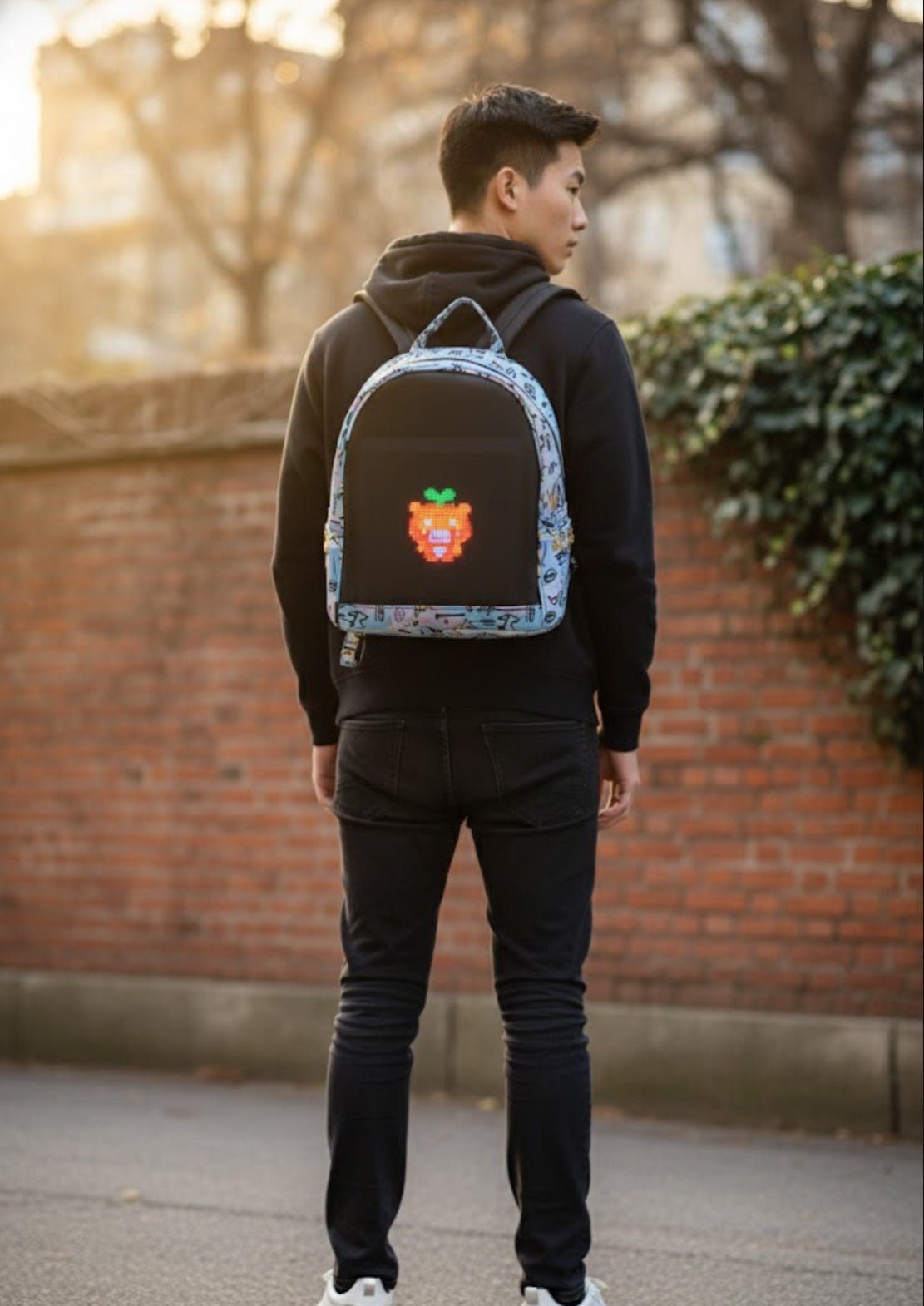 E+ Multicolor Trendy LED Light Bag for Men & Women