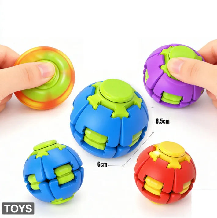E+TRANSFORM AUTO SPIN FIDGET TOY