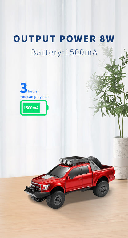 E+ WS-589 Ford Raptor Portable Rechargeable Bluetooth Speaker