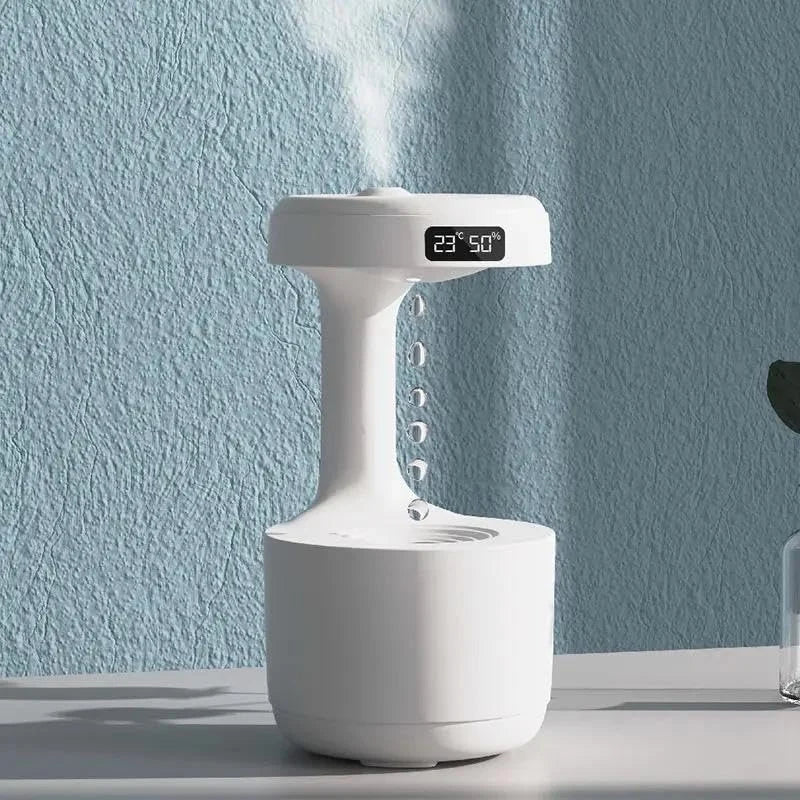 E+ Anti-gravity Humidifier with Clock