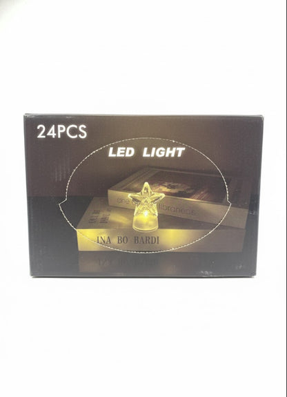 E+ Star-Shaped LED Light (Pack of 24)