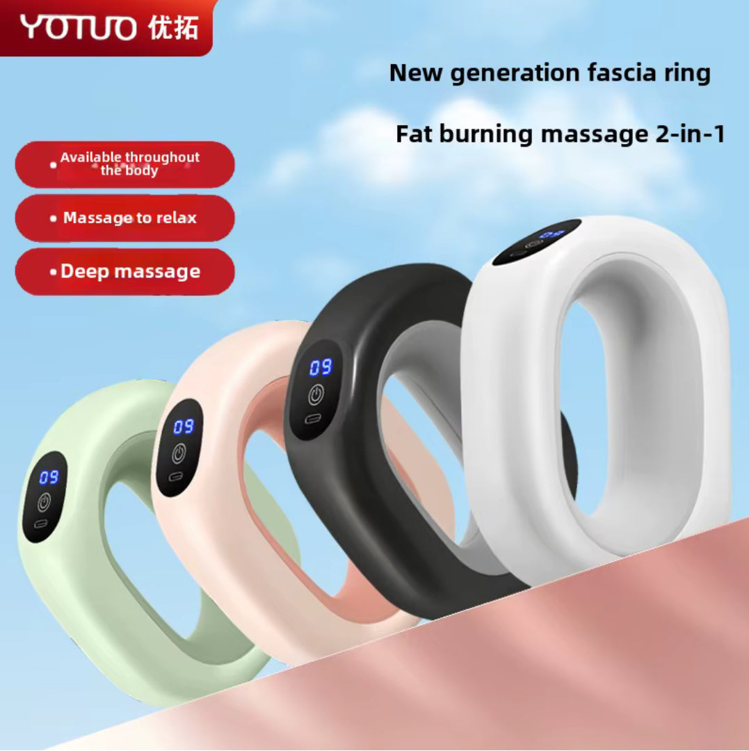 E+ Cordless forburns  Fascial Ring Massager