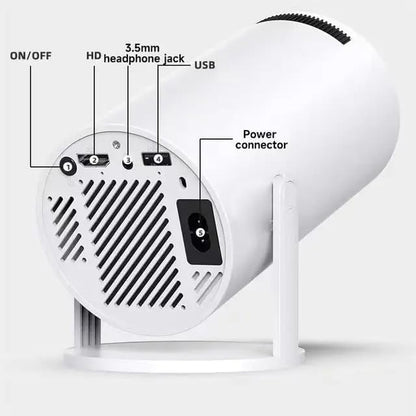 E+ HY300 Portable Mini Smart LED Projector