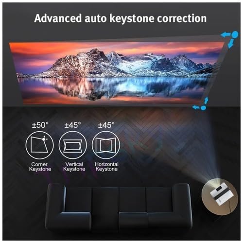 E+ Equater T2 Pro Mini Smart Portable Projector
