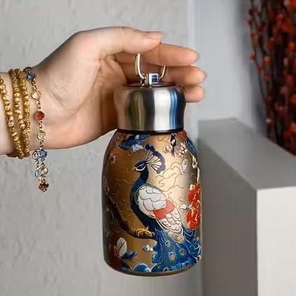 E+ VACCUM  STAINLESS STEEL PRINTED BOTTLE