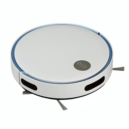 E+ Robot Cleaner, Automatic Circle Sweeper Vacuum Cleaner with Noise Reduction and Long Battery Life Full Space Coverage for Wood Floors