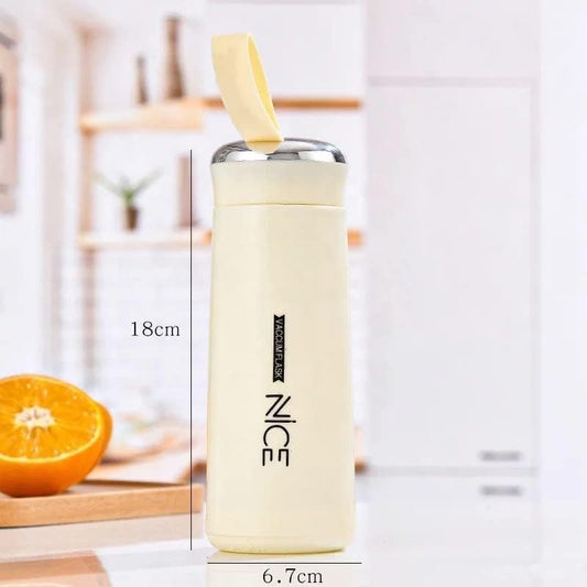 E+ Pastel Thermos Bottle – Stylish & Leakproof Stainless Steel Flask Nice Water bottel