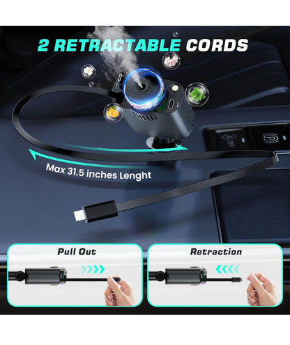 E+ Starlight Car perfume charger