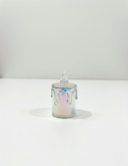 E+ Round LED Candle Light (Pack of 24) – Flickering Flameless