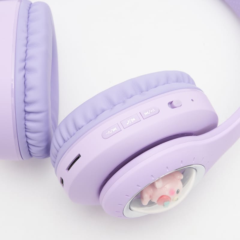 E+ Cute bear headphone