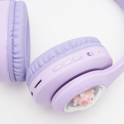 E+ Cute bear headphone