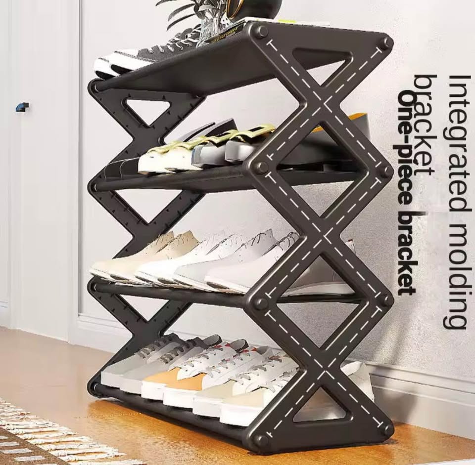 E+ Nordic Wind 4-Tier Shoe Rack