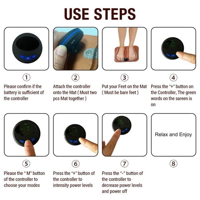 E+ FOOT MASSAGER ELECTRICAL MUSCLE STIMULATION