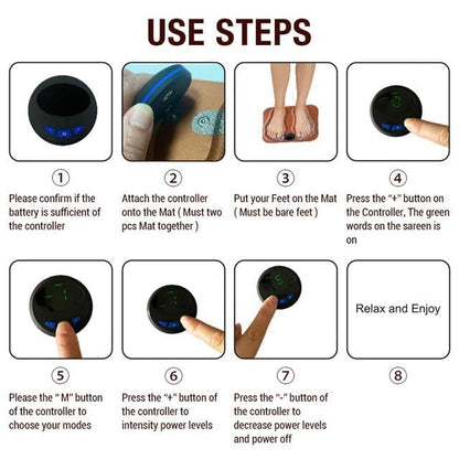 E+ FOOT MASSAGER ELECTRICAL MUSCLE STIMULATION