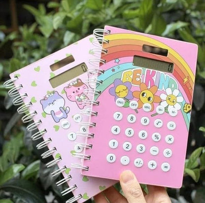E+ CALCULATOR NOTEBOOK DIARY