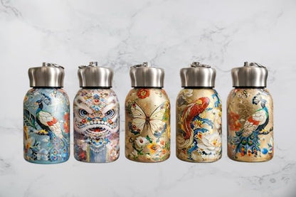 E+ VACCUM  STAINLESS STEEL PRINTED BOTTLE