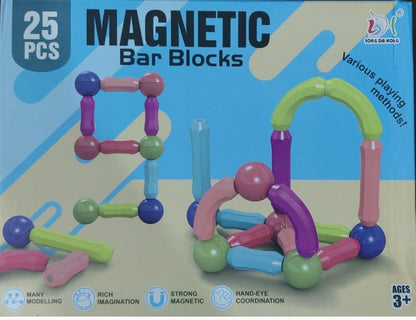 E+ MAGNETIC BAR BLOCKS(25 PCS)
