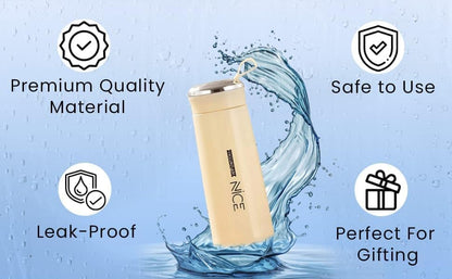 E+ Pastel Thermos Bottle – Stylish & Leakproof Stainless Steel Flask Nice Water bottel
