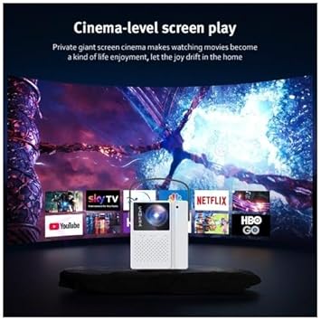 E+ Equater T2 Pro Mini Smart Portable Projector
