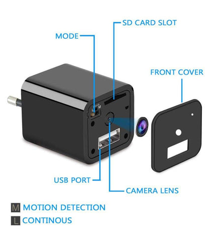 E+ ADEPTER HIDDEN CAMERA