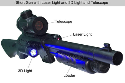 E+ FIRE GUN WITH LASER LIGHT