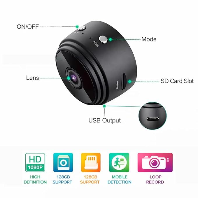 E+ WIRLESS HIDDEN CAMERA