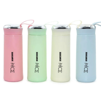 E+ Pastel Thermos Bottle – Stylish & Leakproof Stainless Steel Flask Nice Water bottel