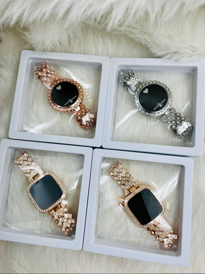 E+ Digital Rhinestone Watch Set of 4