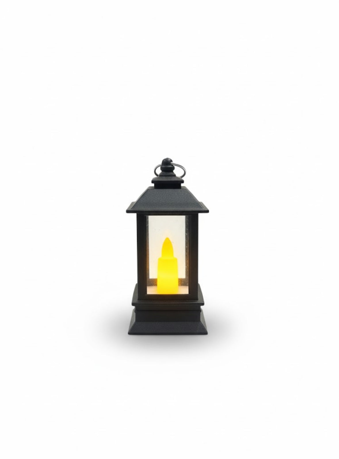 E+ Mini LED Candle Lanterns for Home Décor – Black & White Vintage Lantern Set (PACK OF 24)