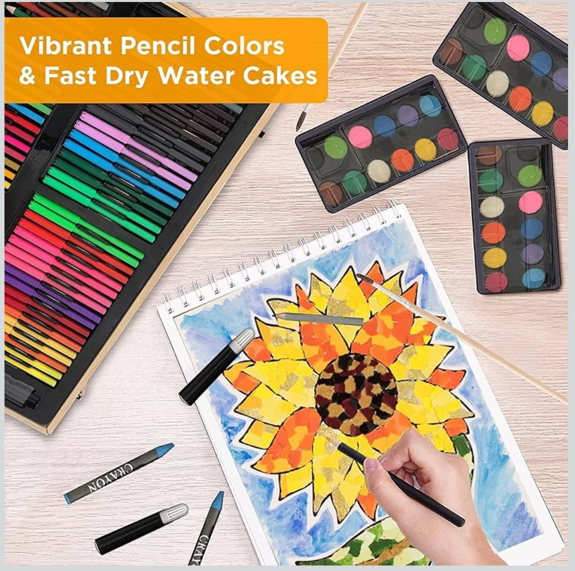 E+ 180 - Piece  Art Set