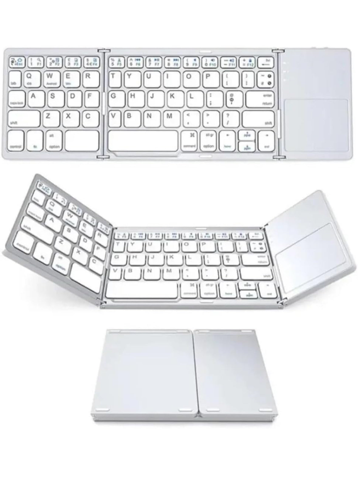 E+ Foldable Bluetooth keyboard with touchpad