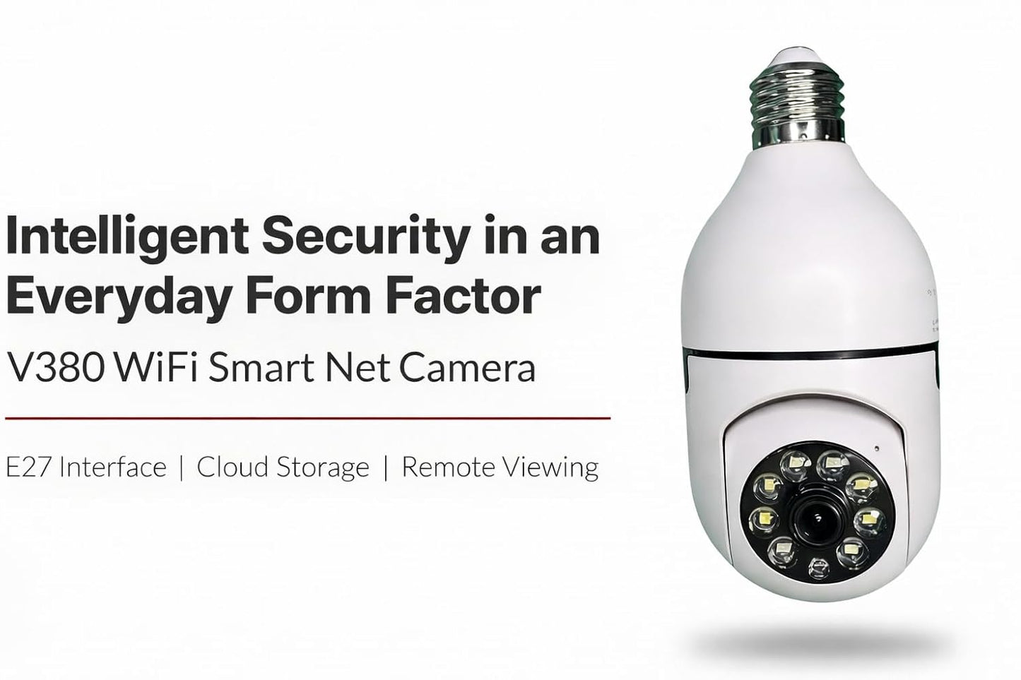 E+ WIFI SMART BULB CAMRA